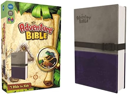 Adventure Bible, NIV Updated, Clip Closure, Italian Duo-Tone, Pink
